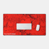 機密ハート デスクマット (キーボード&マウス)