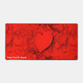 機密ハート デスクマット (正面)