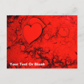 機密ハート ポストカード (正面)