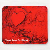 機密ハート マウスパッド (正面)