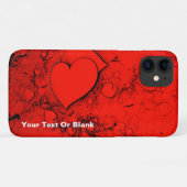 機密ハート Case-Mate iPhoneケース (裏面(横))