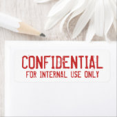 機密ラベル ラベル (インサイチュ)