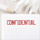 機密ラベル ラベル (インサイチュ)