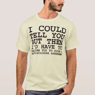 機密保持契約のTシャツ Tシャツ