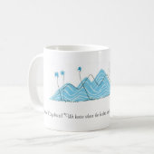 機密島に物語があります コーヒーマグカップ (正面左)