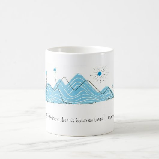 機密島に物語があります コーヒーマグカップ (中央)