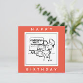 機密廃棄物処分漫画 カード (スタンド正面)