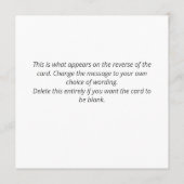 機密廃棄物管理の漫画 カード (裏面)