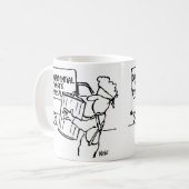 機密文書廃棄 コーヒーマグカップ (正面左)
