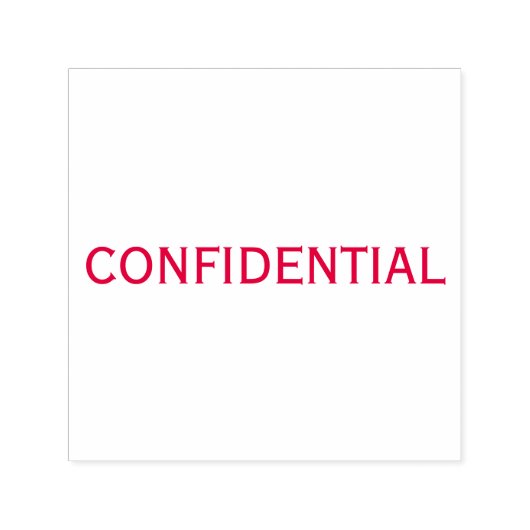 機密書類の営業所 セルフインキングスタンプ (デザイン)