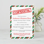 機密 | おもしろいパーティー 招待状 (スタンド正面)