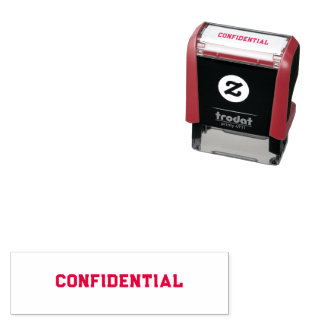 機密 セルフインキングスタンプ