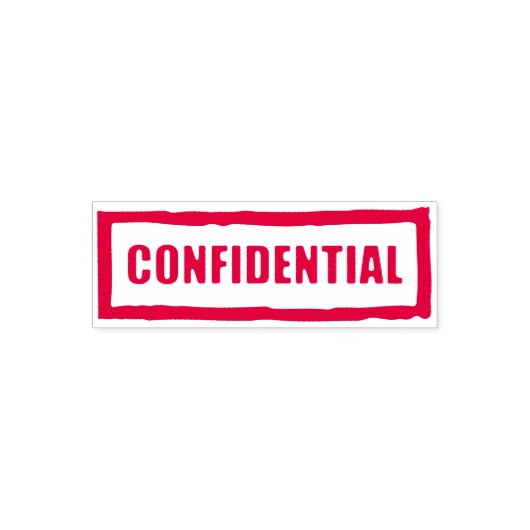 機密 セルフインキングスタンプ (デザイン)