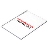 機密 ノートブック (左側)