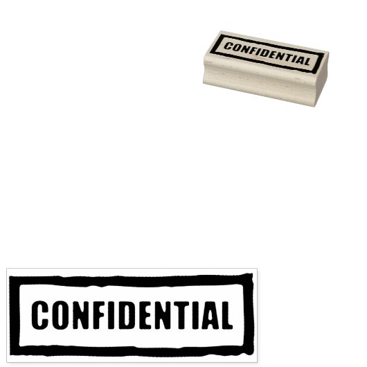 機密 ラバースタンプ (押印)