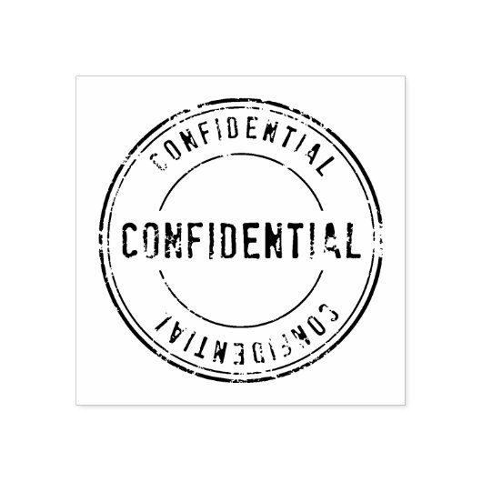 機密 ラバースタンプ (インプリント)