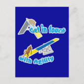 機敏性を備えたInTouch ポストカード (正面)