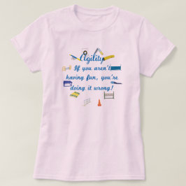 機敏性を有するおもしろい Tシャツ