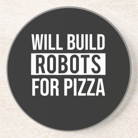 機械おもしろいエンジニアリングロボットPizza Robotics コースター (正面)