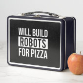機械おもしろいエンジニアリングロボットPizza Robotics メタルランチボックス (インサイチュ)