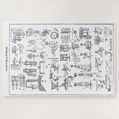 機械および物理学デバイス~シクロパエディア~ ジグソーパズル (横)