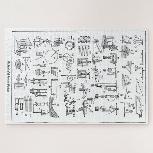 機械および物理学デバイス~シクロパエディア~ ジグソーパズル (横)