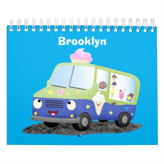 機械と輸送漫画のイラストレーション カレンダー (カバー)