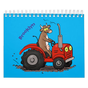 機械と輸送漫画のイラストレーション カレンダー
