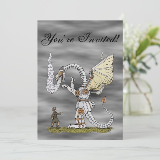 機械のドラゴン 招待状 (スタンド正面)