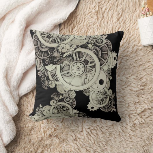 機械の中 クッション (ブランケット)