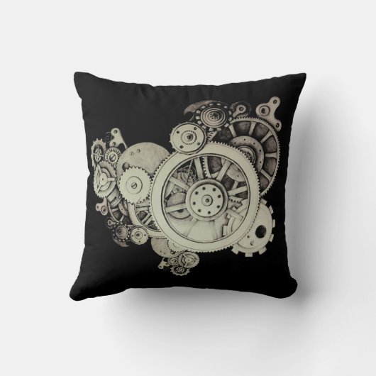 機械の中 クッション (裏面)