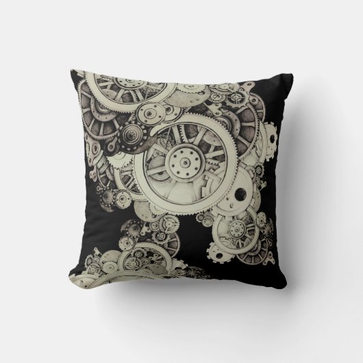 機械の中 クッション (正面)