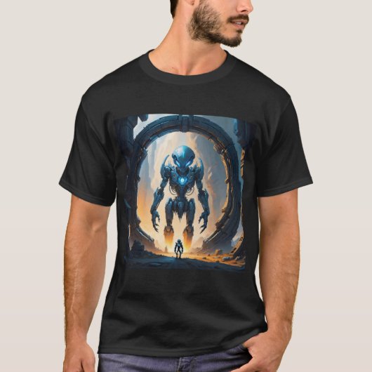 機械の反乱 Tシャツ (正面)