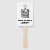 機械の学技術ユーモア ハンドファン (裏面)