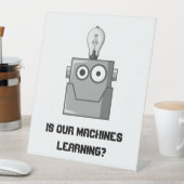 機械の学技術ユーモア 台座サイン (インサイチュ)