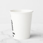 機械の学技術ユーモア 紙コップ (左)