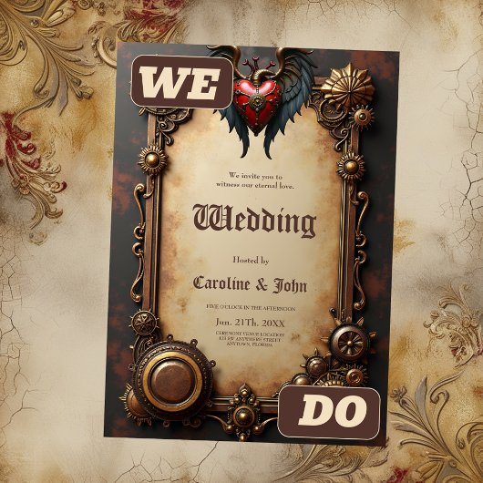 機械の鼓動する中心 招待状