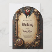 機械の鼓動する心臓、 招待状 (正面)