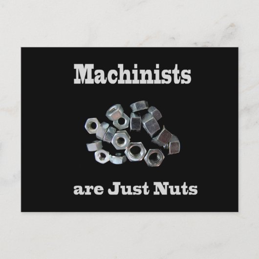 機械は実だユーモアのある ポストカード (正面)