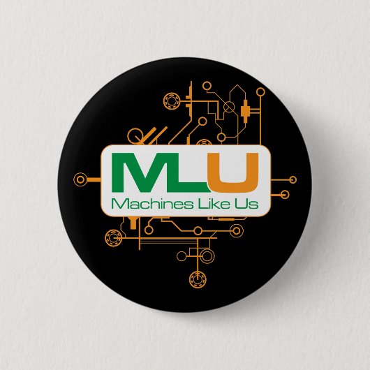 機械は私達がボタンがかかるのを好みます 缶バッジ (正面)