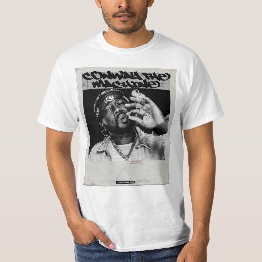 機械を回す Tシャツ (正面)