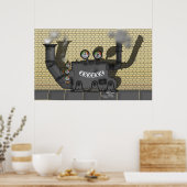 機械を閉じる ポスター (キッチン)