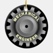 機械エンジニアグレーギア セラミックオーナメント (裏面)
