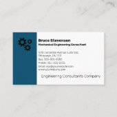 機械エンジニアリングコンサルタント 名刺 (正面)