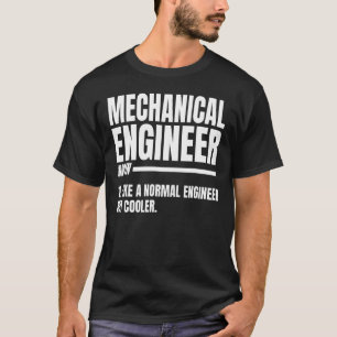 機械エンジニア定義Mechanicalエンジン Tシャツ
