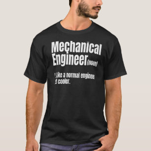 機械エンジニア定義Mechanicalエンジン Tシャツ