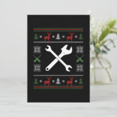 機械エンジニア 自動車整備士 テクニシャン 招待状 (スタンド正面)