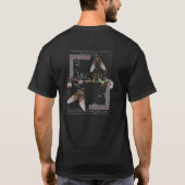 機械オーガニックなTシャツ Tシャツ (裏面)