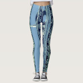 機械ギア産業機械装置キャタピラー レギンス (正面)