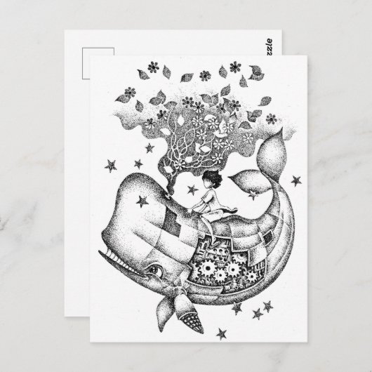 機械クジラ ポストカード (正面/裏面)